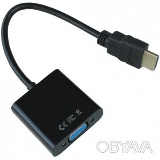 Конвертер HDMI в VGA, штекер HDMI - гнездо VGA (Тип 3)
Конвертер HDMI в VGA MT-V. . фото 1