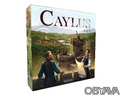Caylus 1303 – это обновленная версия настольной игры на выставление рабочих, ста. . фото 1