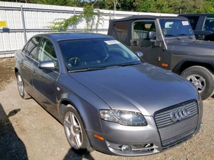 2007 Audi A4 2.0t Qu, 2.0L 4, 161827 км, Charcoal Седан 4-дверный. Киев. фото 1 2007 Audi A4 2.0t Qu, 2.0L 4, 161827 км, Charcoal Седан 4-дверный. Киев. фото 1
