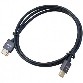 Шнур HDMI Ultra Slim, штекер - штекер, Vers-1.4, "позолоченный", Ø4.2мм, . . фото 2