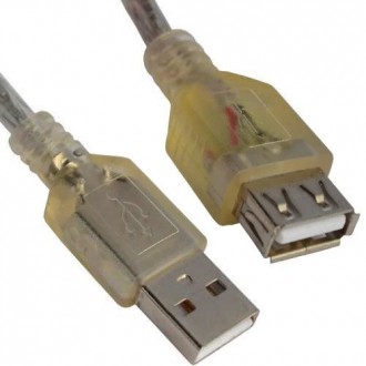 Удлиннитель USB, штекер A - гнездо А, Vers-2.0, диаметр 5мм, 0.8м, прозрачный, 1. Киев. фото 1 Удлиннитель USB, штекер A - гнездо А, Vers-2.0, диаметр 5мм, 0.8м, прозрачный, 1. Киев. фото 1