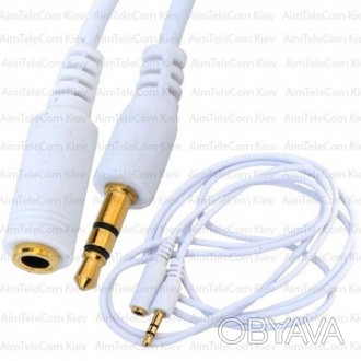 Шнур аудио предназначен для подключения аудио- и видео устройств (аудиоплееры, м. . фото 1