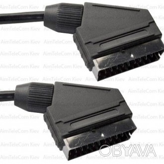Шнур соединительный предназначен для передачи аналогового видеосигнала на телеви. . фото 1