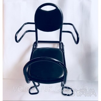 Кресло для детей на багажник, трубчатое ,откидное.
Прочное, долговечное. Приятна. . фото 1