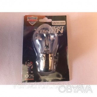 Лампа "ГРУША" 12V 35/35W, JWBP, Тайвань
Очень хорошего качества!
Рассчитана на д. . фото 1