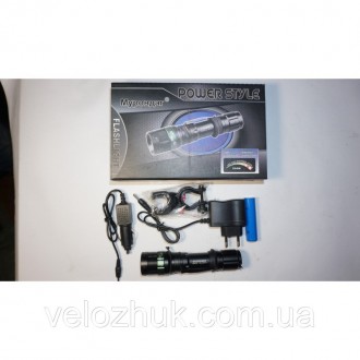 Фонарь на велосипед монокристалический ZOOM 500W модель BL8373 с зарядным устр. Харьков. фото 1 Фонарь на велосипед монокристалический ZOOM 500W модель BL8373 с зарядным устр. Харьков. фото 1