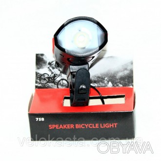 Фара с сигналом (модель 758 GA-16)
Как выбрать фару и фонарь на велосипед
Недост. . фото 1