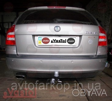 Фаркоп для автомобиля 
Skoda Octavia A5 (2005-2012) VasTol
Съемный шар С, диамет. . фото 1