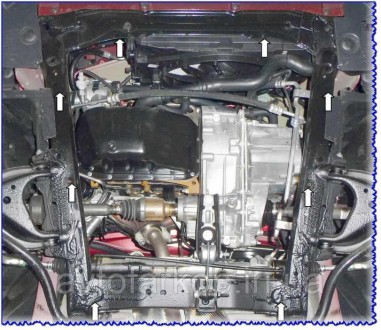 Номер по каталогу 1.0546.00Защита двигателя , КПП и радиатора ВАЗ Lada Largus (2. . фото 4