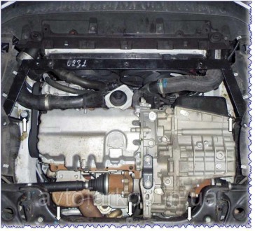 Защита двигателя , КПП и радиатора для автомобиля
Volkswagen Passat B 7 (2010-20. . фото 8