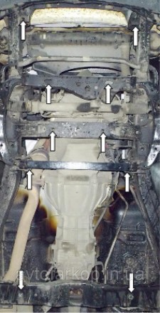 Защита двигателя для автомобиля:
Audi A4 В9 (2015- Кольчуга
Защищает двигатель, . . фото 14