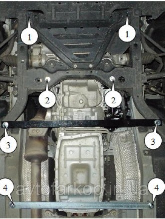 Защита двигателя для автомобиля:
Audi A4 В9 (2015- Кольчуга
Защищает двигатель, . . фото 43