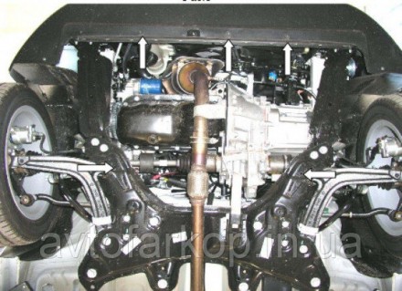 Защита двигателя для автомобиля:
Audi Q7 (2009-2015) Кольчуга
Защищает радиатор.. . фото 11