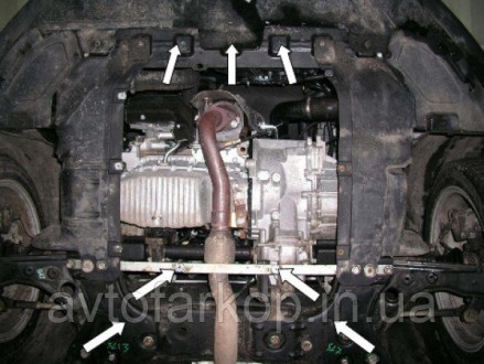Защита двигателя для автомобиля:
Audi Q7 (2009-2015) Кольчуга
Защищает радиатор.. . фото 31