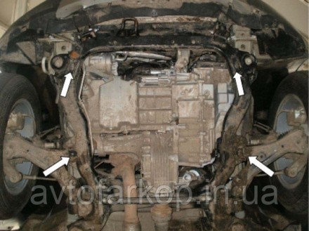 Номер по каталогу 1.0354.00
Защита двигателя КПП Chevrolet Captiva (2011-)(Кольч. . фото 7