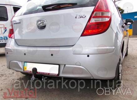 Фаркоп для автомобиля 
Hyundai I30 (hatchback) (2006-02/2012) VasTol
Съемный шар. . фото 1