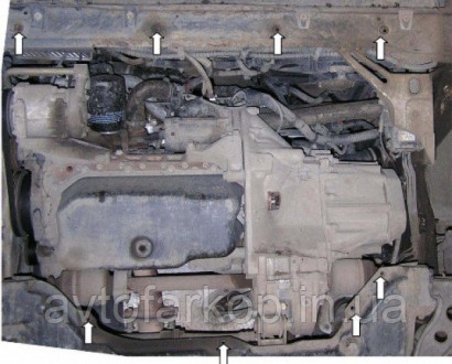  
Защита двигателя для автомобиля:
Citroen Jumper (1994-2006) Кольчуга
Защищает . . фото 7