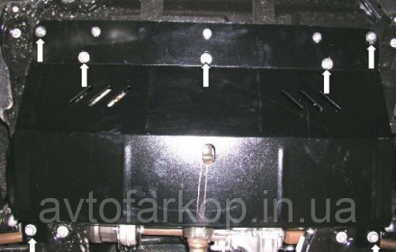 Защита двигателя для автомобиля:
Citroen Jumpy 3 (2007-2016) Кольчуга
Защищает д. . фото 9