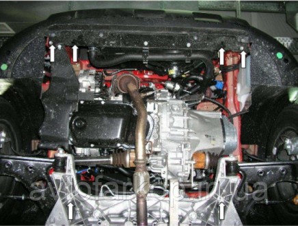 Защита двигателя для автомобиля:
Citroen Nemo (2007-) Кольчуга
Защищает двигател. . фото 5