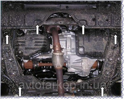 Защита двигателя для автомобиля:
Lexus ES 350 (2007-2011) Кольчуга
	
	
	Защищает. . фото 11