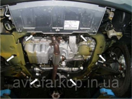 Защита двигателя, КПП для автомобиля:
Opel Astra Н (2004-2014) Кольчуга 
 
Защищ. . фото 3
