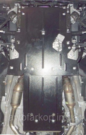 Номер по каталогу 1.0125.00
Защита двигателя и КПП Audi A4 B6 /A4 В7 (2000-2008). . фото 91