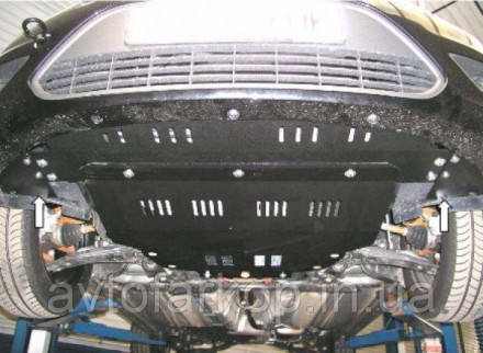 Номер по каталогу 1.0125.00
Защита двигателя и КПП Audi A4 B6 /A4 В7 (2000-2008). . фото 37