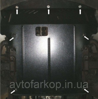 Номер по каталогу 1.0125.00
Защита двигателя и КПП Audi A4 B6 /A4 В7 (2000-2008). . фото 158
