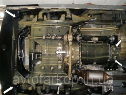 Номер по каталогу 1.0125.00
Защита двигателя и КПП Audi A4 B6 /A4 В7 (2000-2008). . фото 78