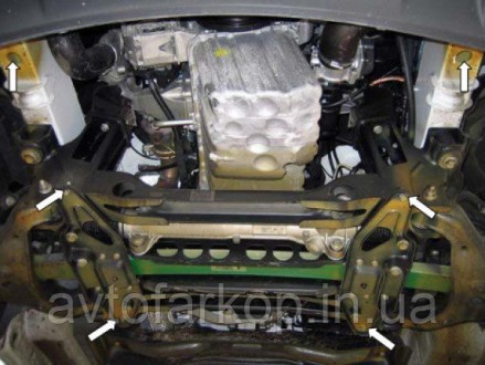 Номер по каталогу 1.0125.00
Защита двигателя и КПП Audi A4 B6 /A4 В7 (2000-2008). . фото 160