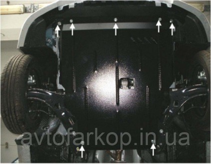 Номер по каталогу 1.0125.00
Защита двигателя и КПП Audi A4 B6 /A4 В7 (2000-2008). . фото 134