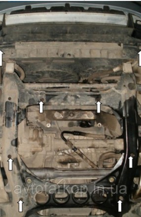 Номер по каталогу 1.0125.00
Защита двигателя и КПП Audi A4 B6 /A4 В7 (2000-2008). . фото 19