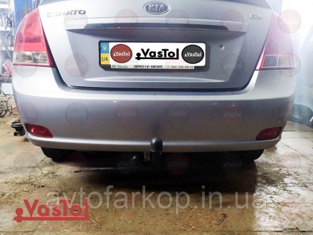 Фаркоп Kia Cerato (2004-2008)(Фаркоп Киа Черато)VasTol. Киев. фото 1 Фаркоп Kia Cerato (2004-2008)(Фаркоп Киа Черато)VasTol. Киев. фото 1