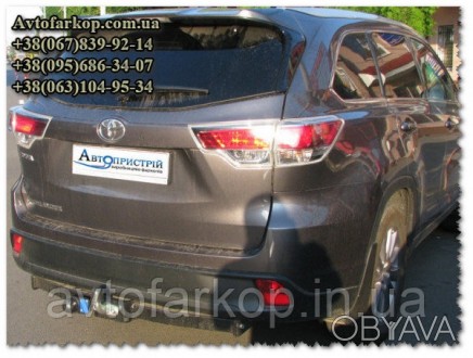 Номер по каталогу Т.28
Фаркоп Toyota Highlander (кросовер 2014- ) Автопрыстрий (. . фото 1