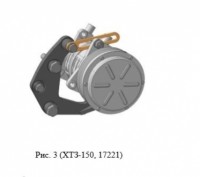 Кронштейн компрессора кондиционера трактора ХТЗ-150 17221, 17021 с двигателем ЯМ. . фото 3