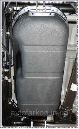 Защита топливного бака для автомобиля
Mitsubishi L200 (2015-2019)
Защищает топли. . фото 4