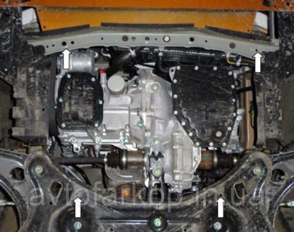 Защита двигателя для автомобиля:
Nissan Micra (2010-2016) Кольчуга
Защищает двиг. . фото 4