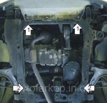 Защита двигателя для автомобиля:
Opel Signum (2003-2008) Кольчуга
Защищает двига. . фото 3