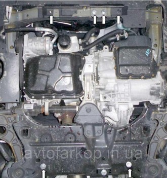 Номер по каталогу 1.0558.00
Защита двигателя , КПП Fiat Freemont (2011-)(Кольчуг. . фото 3