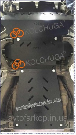 Защита двигателя для автомобиля:
Toyota Tundra (2007-2013) Кольчуга
Защищает дви. . фото 6