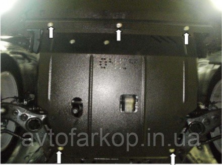 Защита двигателя для автомобиля:
Hyundai ix35 (2010-) Кольчуга
Оцинкованная
Защи. . фото 18