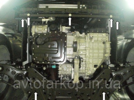 Защита двигателя для автомобиля:
Hyundai ix35 (2010-) Кольчуга
Оцинкованная
Защи. . фото 20