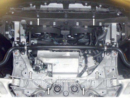 Защита двигателя для автомобиля:
Hyundai ix35 (2010-) Кольчуга
Оцинкованная
Защи. . фото 11