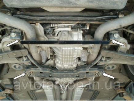 Защита двигателя для автомобиля:
Hyundai ix35 (2010-) Кольчуга
Оцинкованная
Защи. . фото 24