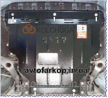 Защита двигателя автомобиля:
Ford Kuga EcoBoost (2013-2020) Кольчуга
Защищает дв. . фото 9
