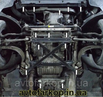 Защита двигателя для автомобиля:
Audi A5 8T/8F (2007-2011) Кольчуга
Защищает дви. . фото 4
