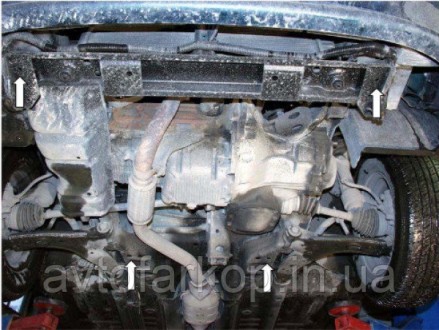 Номер по каталогу 1.9106.00Защита двигателя , КПП Daewoo Lanos (1997-)(Кольчуга). . фото 4
