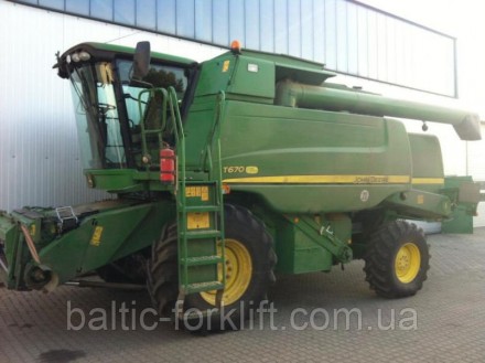 Зерноуборочный комбайн John Deere T670 ( №572). Киев. фото 1 Зерноуборочный комбайн John Deere T670 ( №572). Киев. фото 1