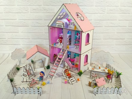 Этот кукольный домик для кукол LOL имеет очень эстетичный внешний вид и богатый . . фото 1