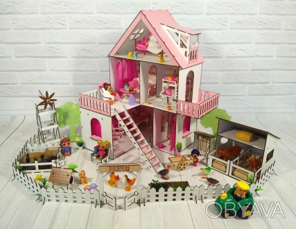 Кукольный домик Солнечная Дача доукомплектовали интерактивным игровым набором Фе. . фото 1